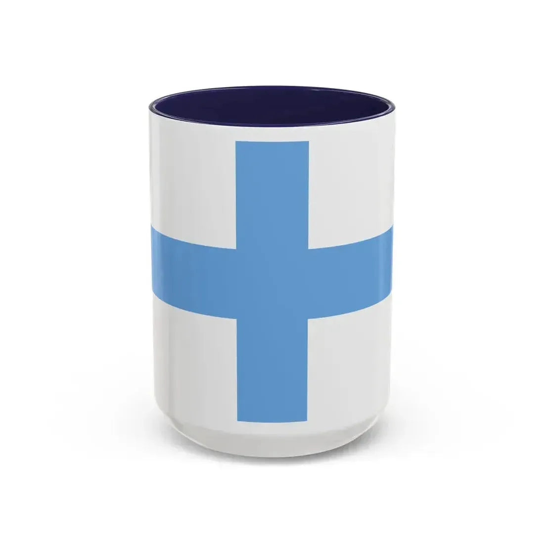 Flag of Argentine Patriotic League - Accent Coffee Mug 15oz Navy - Go Mug Yourself