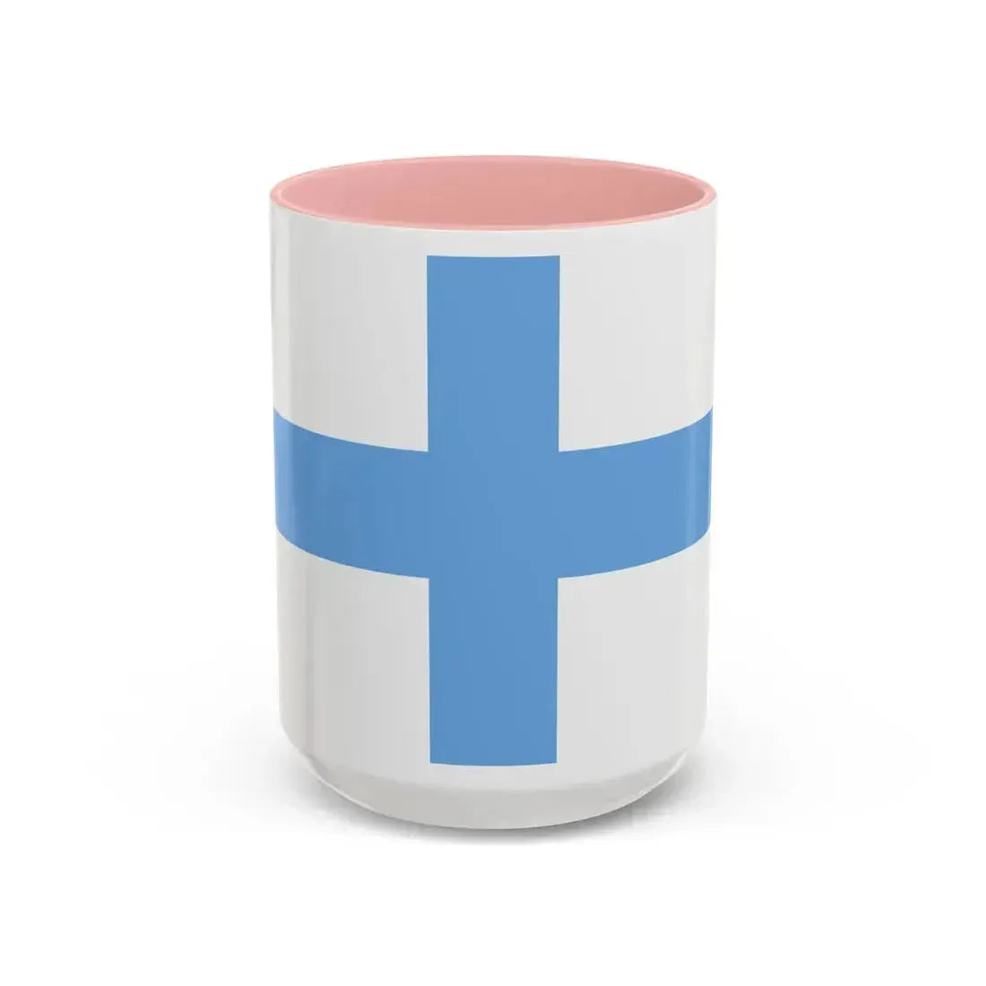 Flag of Argentine Patriotic League - Accent Coffee Mug 15oz Pink - Go Mug Yourself