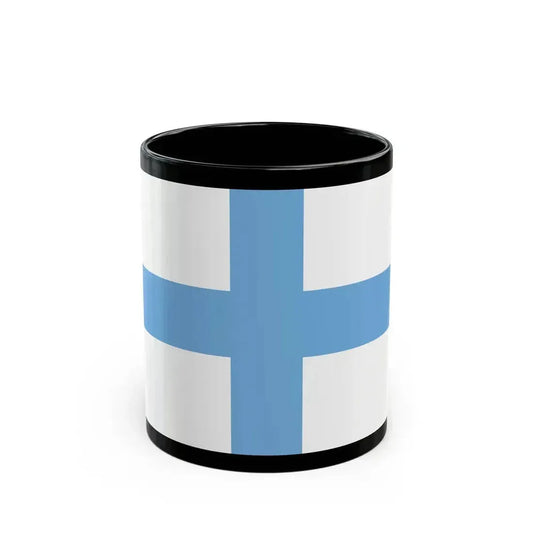 Flag of Argentine Patriotic League - Black Coffee Mug 11oz - Go Mug Yourself