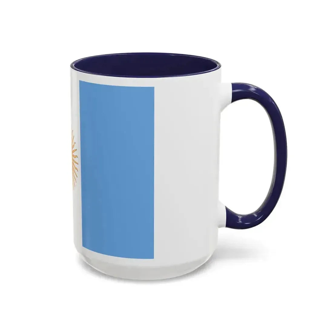 Flag of Argentine Teniente General 1894 to 1904 - Accent Coffee Mug - Go Mug Yourself