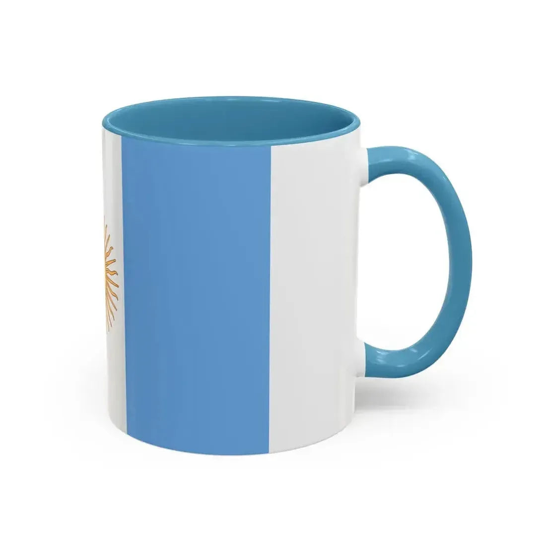Flag of Argentine Teniente General 1894 to 1904 - Accent Coffee Mug - Go Mug Yourself