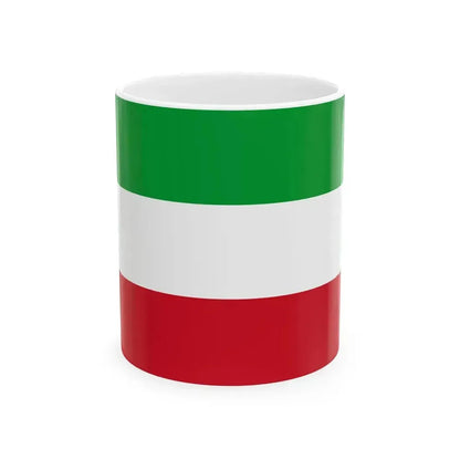 Flag of Argun Chechnya 2010 (Russia) White Coffee Mug 11oz - Go Mug Yourself