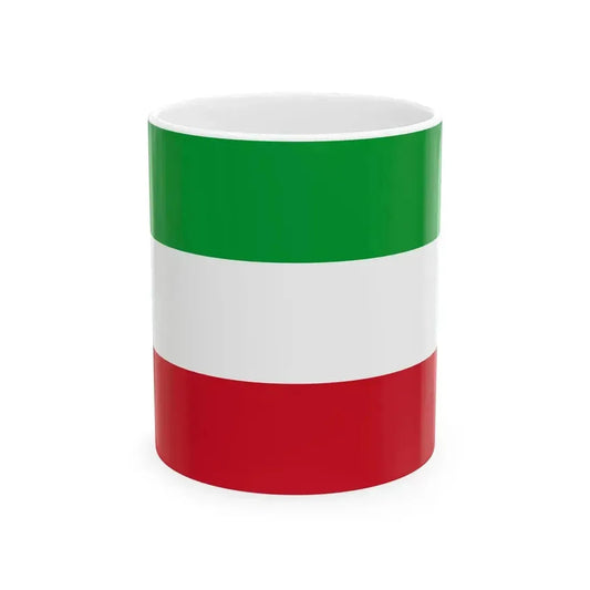 Flag of Argun Chechnya 2010 (Russia) White Coffee Mug 11oz - Go Mug Yourself