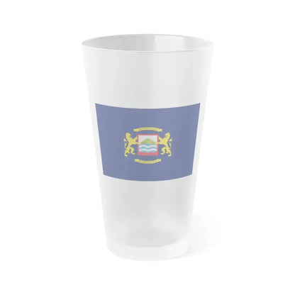 Flag of Arica Chile - Frosted Pint Glass 16oz 16oz Frosted - Go Mug Yourself