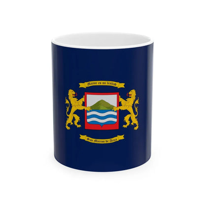 Flag of Arica Chile - White Coffee Mug-11oz-Go Mug Yourself