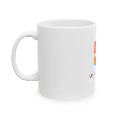 Flag of Arica y Parinacota Chile (Chile) White Coffee Mug - Go Mug Yourself