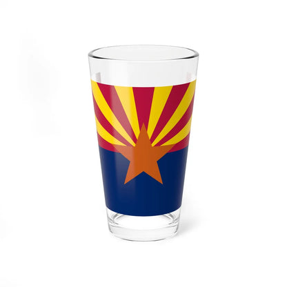 Flag of Arizona (United States) Pint Glass 16oz 16oz - Go Mug Yourself