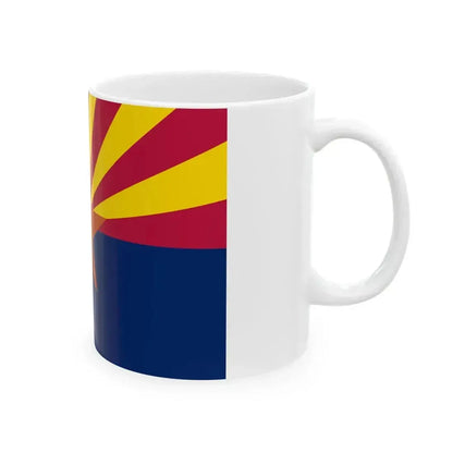 Flag of Arizona (United States) White Coffee Mug - Go Mug Yourself