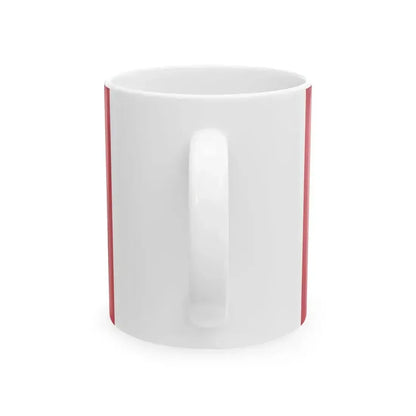 Flag of Arkansas 3-2 (United States) White Coffee Mug - Go Mug Yourself