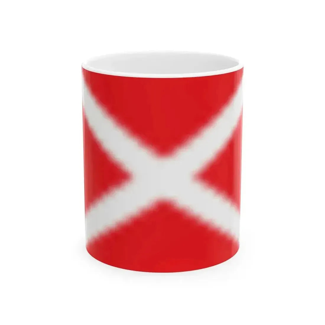 Flag of Arkhangelsk oblast proposal var 1 (Russia) White Coffee Mug 11oz - Go Mug Yourself