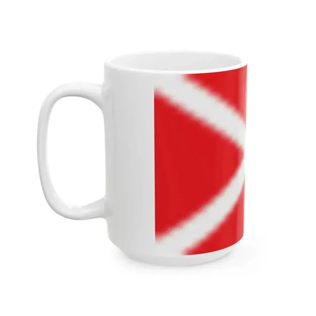 Flag of Arkhangelsk oblast proposal var 1 (Russia) White Coffee Mug - Go Mug Yourself