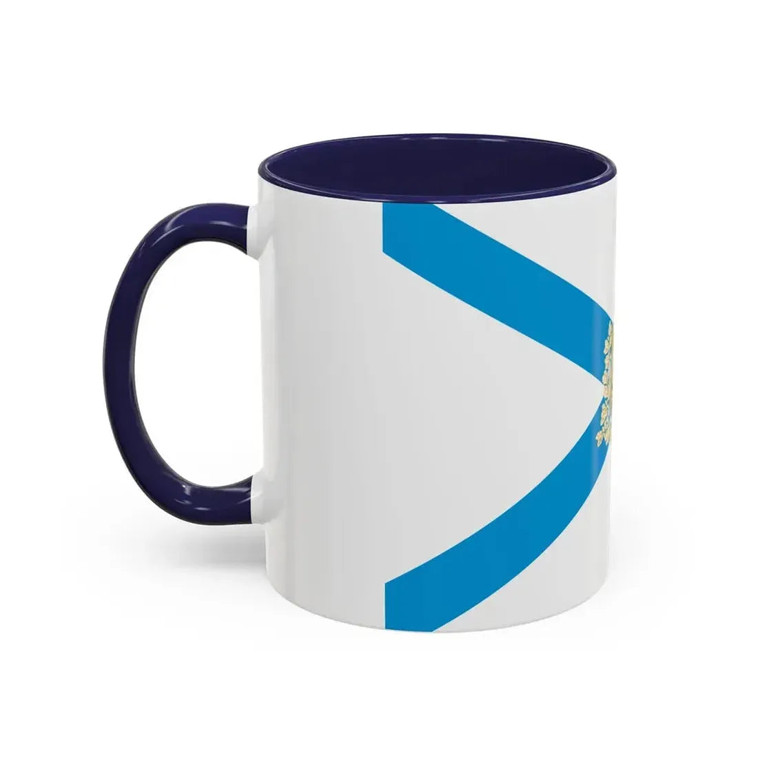 Flag of Arkhangelsk Oblast Russia - Accent Coffee Mug - Go Mug Yourself