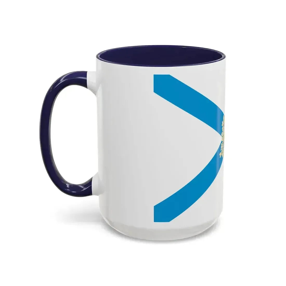 Flag of Arkhangelsk Oblast Russia - Accent Coffee Mug - Go Mug Yourself