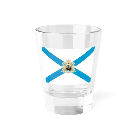 Flag of Arkhangelsk Oblast Russia - Shot Glass 1.5oz 1.5oz - Go Mug Yourself