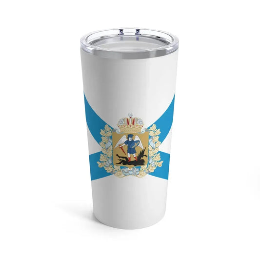Flag of Arkhangelsk Oblast Russia - Tumbler 20oz 20oz - Go Mug Yourself