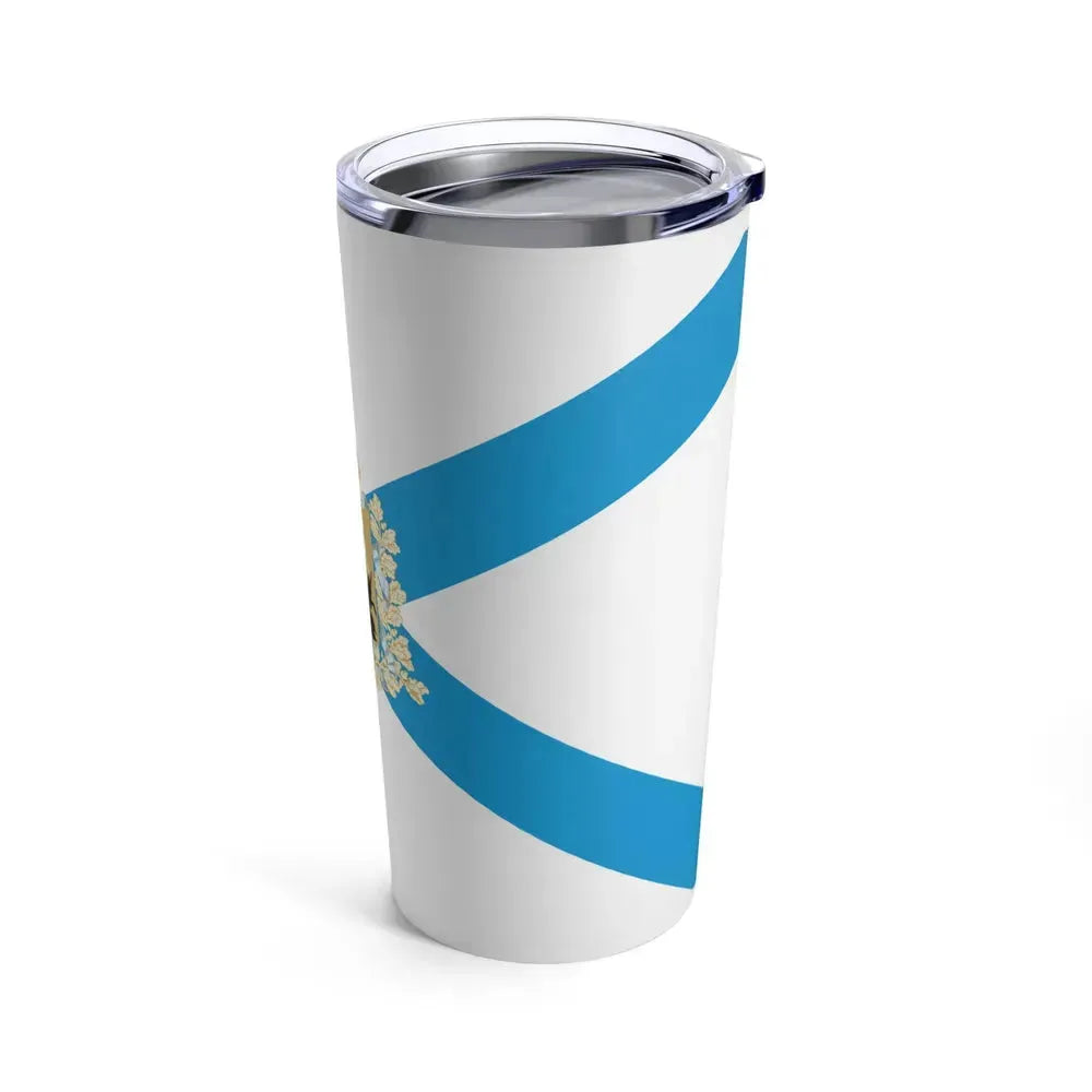 Flag of Arkhangelsk Oblast Russia - Tumbler 20oz - Go Mug Yourself