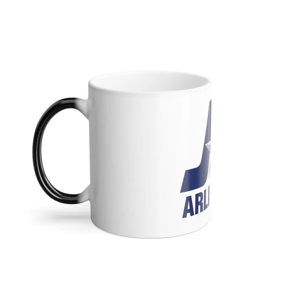 Flag of Arlington, Texas - Color Changing Coffee Mug-Go Mug Yourself