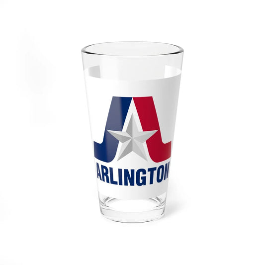 Flag of Arlington Texas (United States) Pint Glass 16oz 16oz - Go Mug Yourself