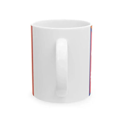 Flag of Armed Police Force Nepal ceremonial (Nepal) White Coffee Mug - Go Mug Yourself