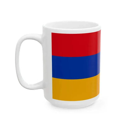 Flag of Armenia (Armenia) White Coffee Mug - Go Mug Yourself