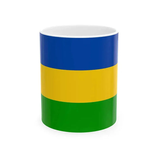 Flag of Armenia El Salvador (El Salvador) White Coffee Mug 11oz - Go Mug Yourself
