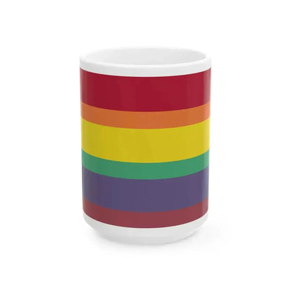 Flag of Armenia Martiros Saryan (Armenia) White Coffee Mug 15oz - Go Mug Yourself