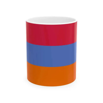 Flag of Armenia variant (Armenia) White Coffee Mug 11oz - Go Mug Yourself