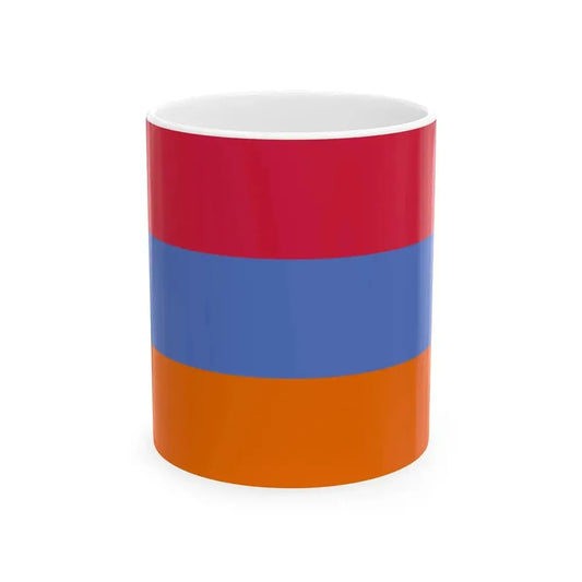 Flag of Armenia variant (Armenia) White Coffee Mug 11oz - Go Mug Yourself