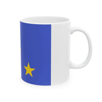 Flag of army admiral of the Regia Marina (Italy) White Coffee Mug - Go Mug Yourself