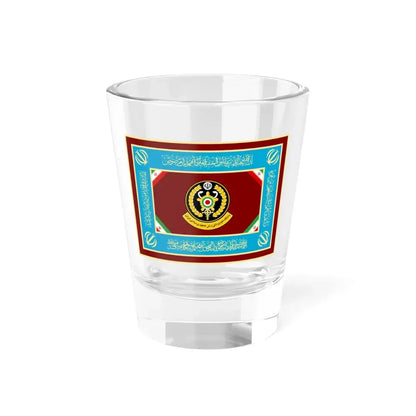 Flag of Army Medical Sciences University of Islamic Republic of Iran (Iran) Shot Glass 1.5oz 1.5oz - Go Mug Yourself