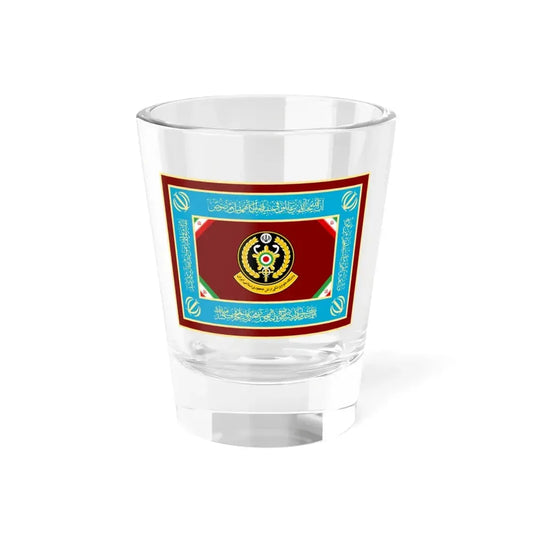 Flag of Army Medical Sciences University of Islamic Republic of Iran (Iran) Shot Glass 1.5oz 1.5oz - Go Mug Yourself
