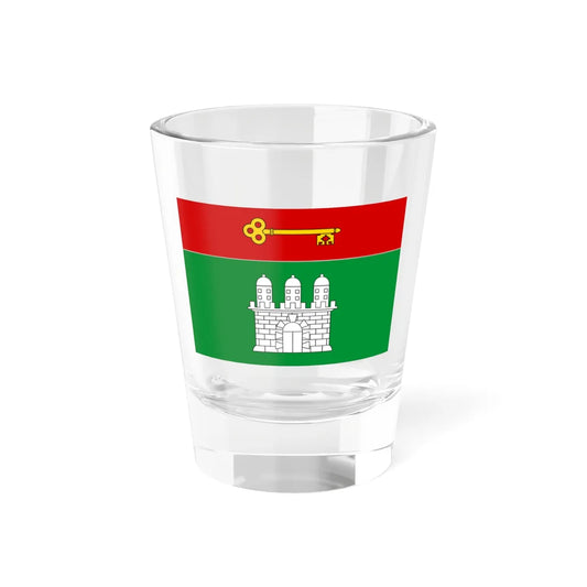 Flag of Armyansk (Ukraine) Shot Glass 1.5oz 1.5oz - Go Mug Yourself