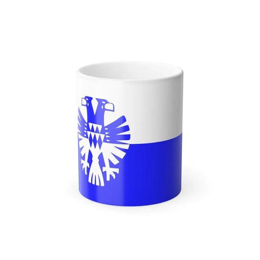 Flag of Arnhem the capital city of the largest province of Gelderland Netherlands - Color Changing Coffee Mug-11oz-Go Mug Yourself