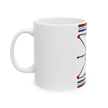 Flag of Aromanians (Oman) White Coffee Mug - Go Mug Yourself