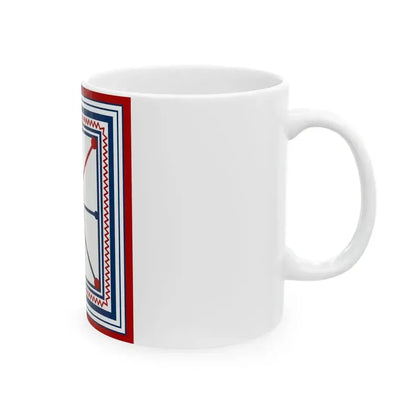 Flag of Aromanians (Oman) White Coffee Mug - Go Mug Yourself