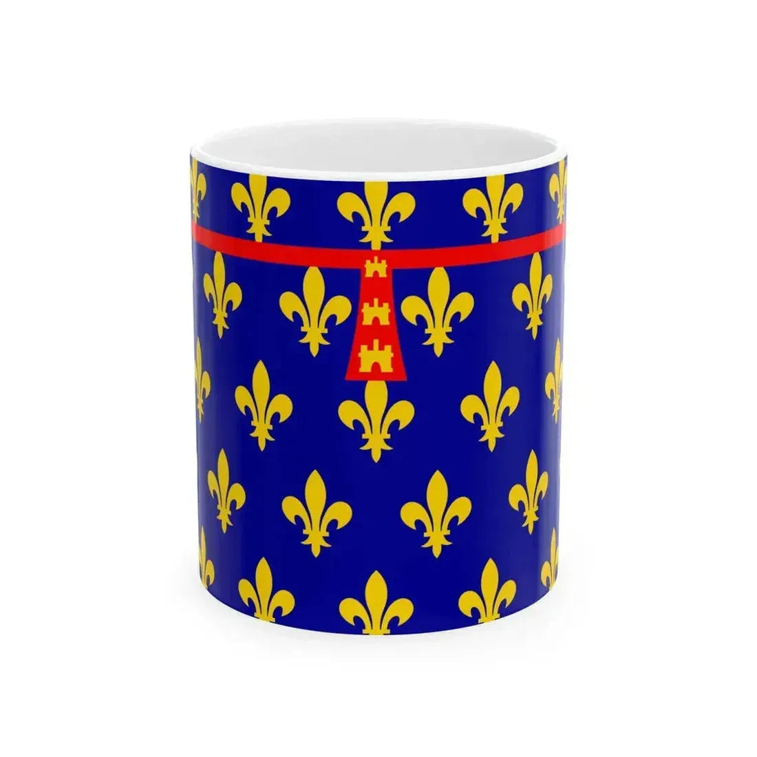 Flag of Artois (Belgium) White Coffee Mug 11oz - Go Mug Yourself