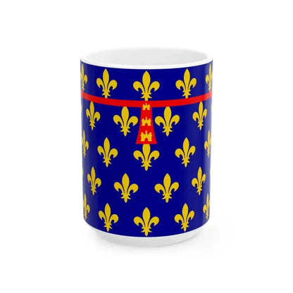 Flag of Artois (Belgium) White Coffee Mug 15oz - Go Mug Yourself