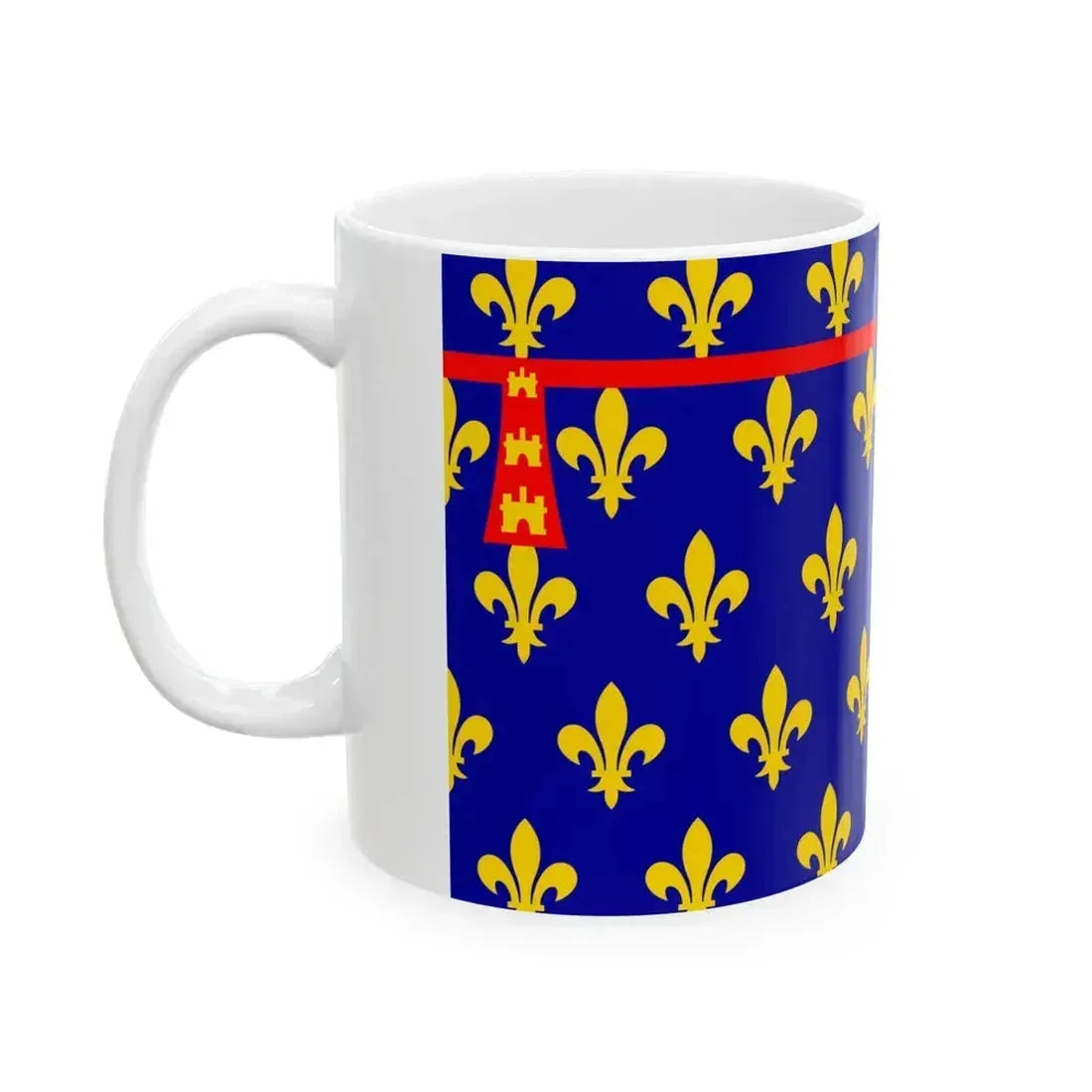 Flag of Artois (Belgium) White Coffee Mug - Go Mug Yourself