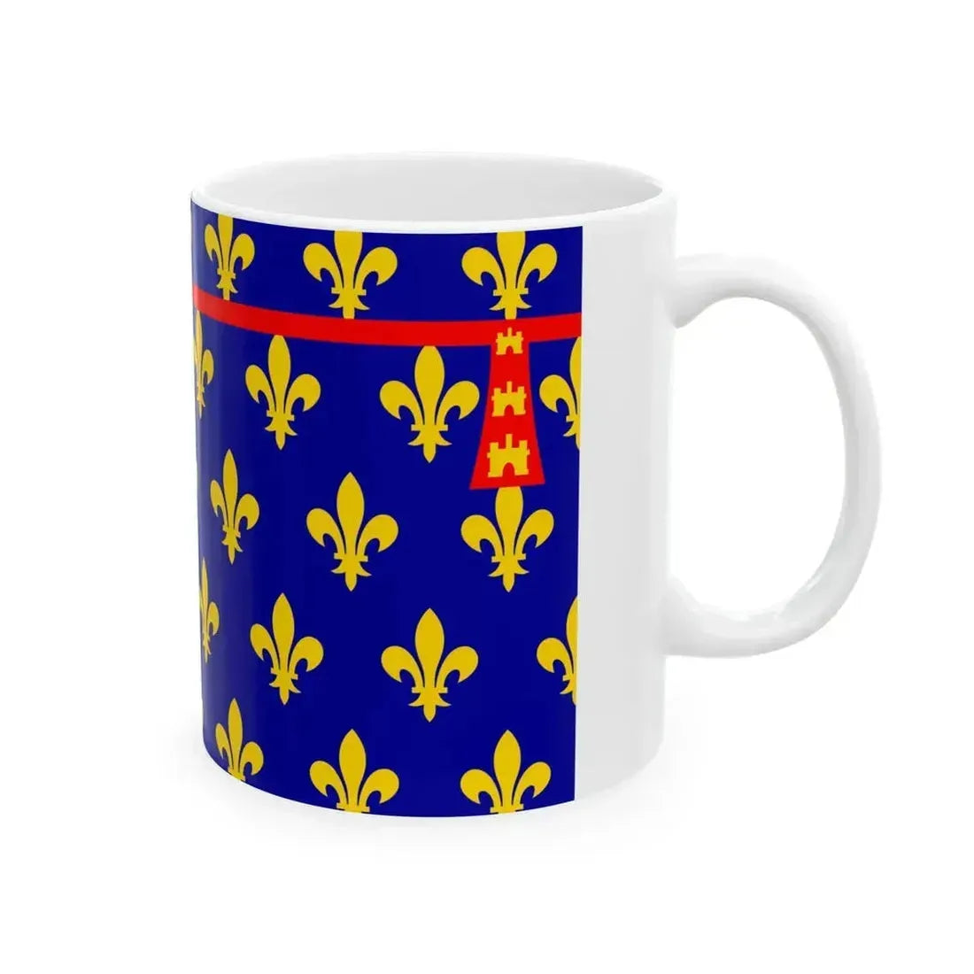 Flag of Artois (Belgium) White Coffee Mug - Go Mug Yourself