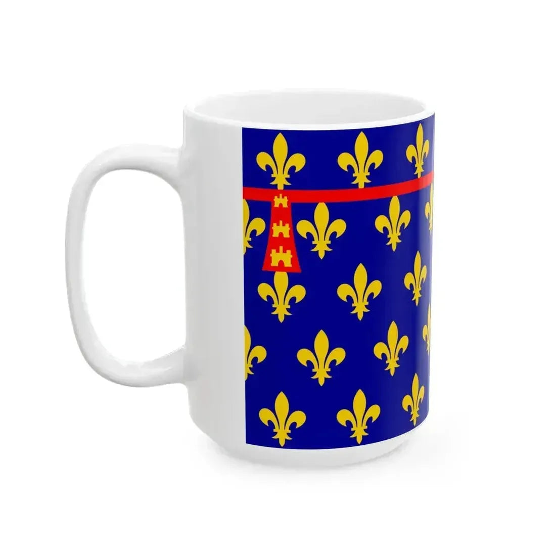 Flag of Artois (Belgium) White Coffee Mug - Go Mug Yourself