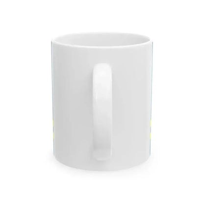 Flag of Aruba alternative (Netherlands) White Coffee Mug - Go Mug Yourself