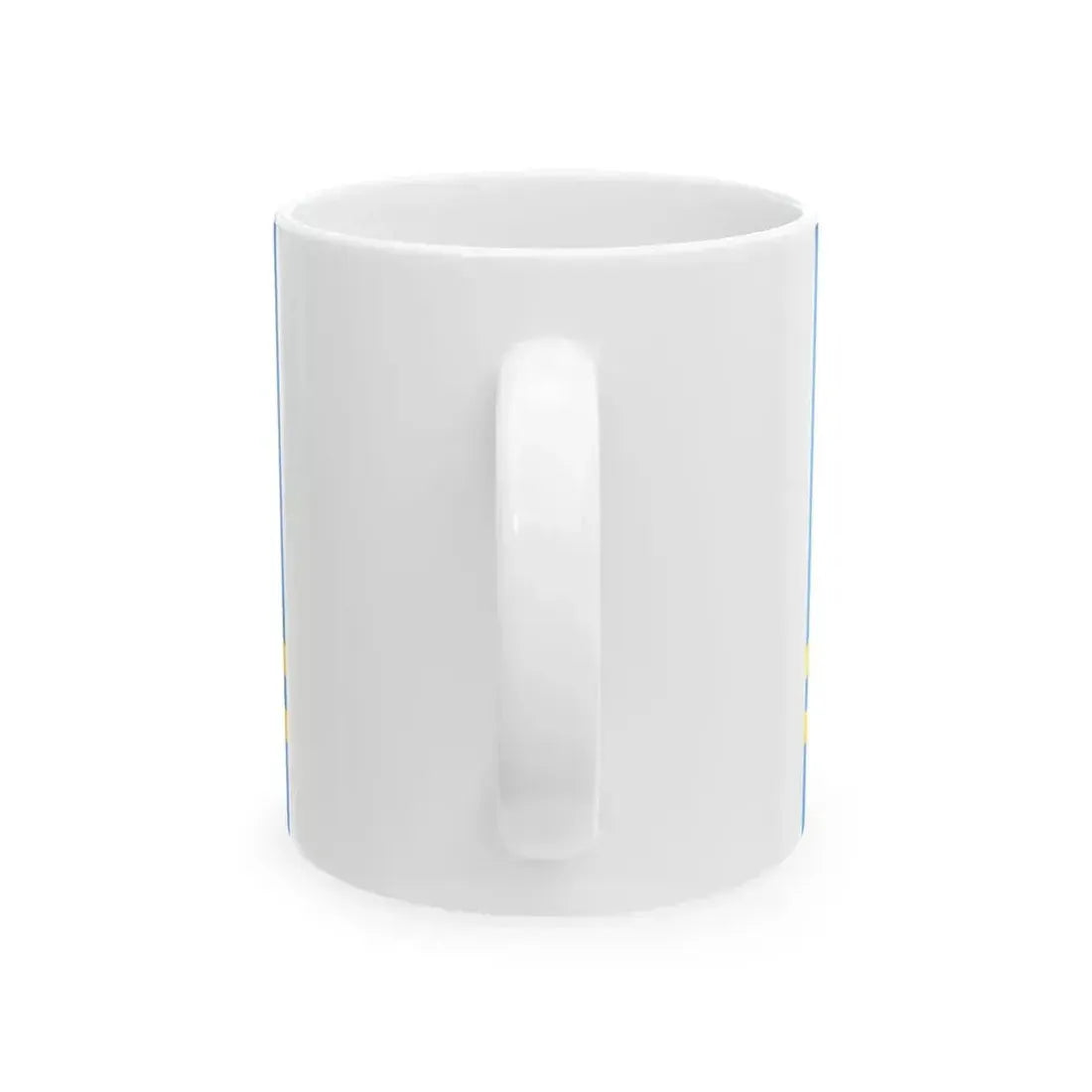 Flag of Aruba (Netherlands) White Coffee Mug - Go Mug Yourself
