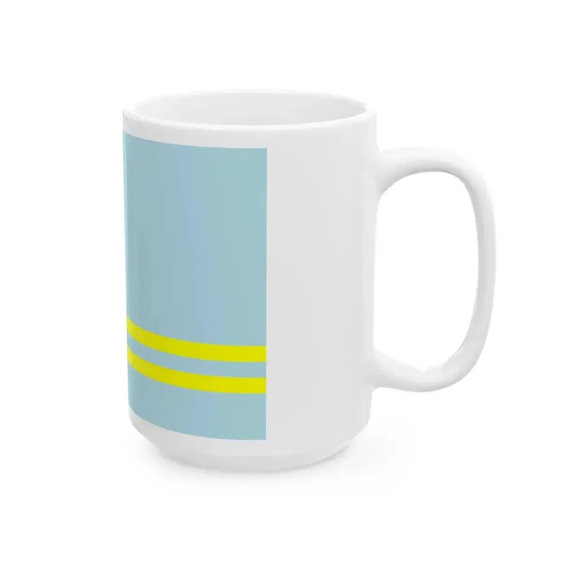 Flag of Aruba WFB 2000 (Netherlands) White Coffee Mug - Go Mug Yourself