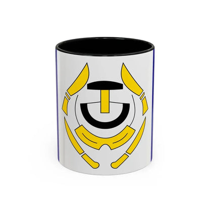 Flag of Arviat Canada - Accent Coffee Mug 11oz Black - Go Mug Yourself