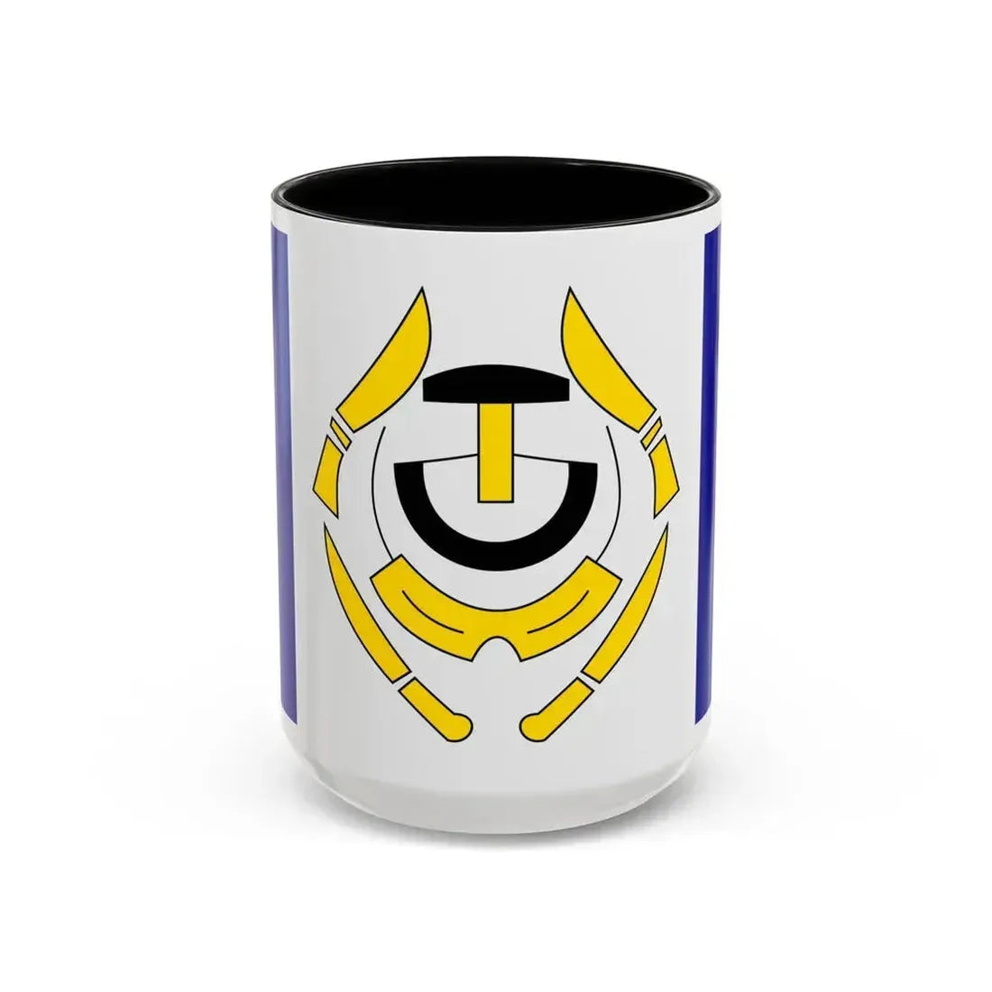 Flag of Arviat Canada - Accent Coffee Mug 15oz Black - Go Mug Yourself