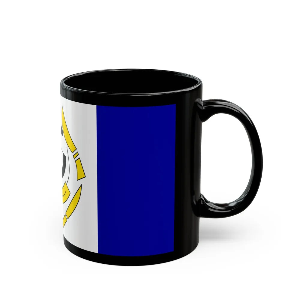 Flag of Arviat Canada - Black Coffee Mug-Go Mug Yourself