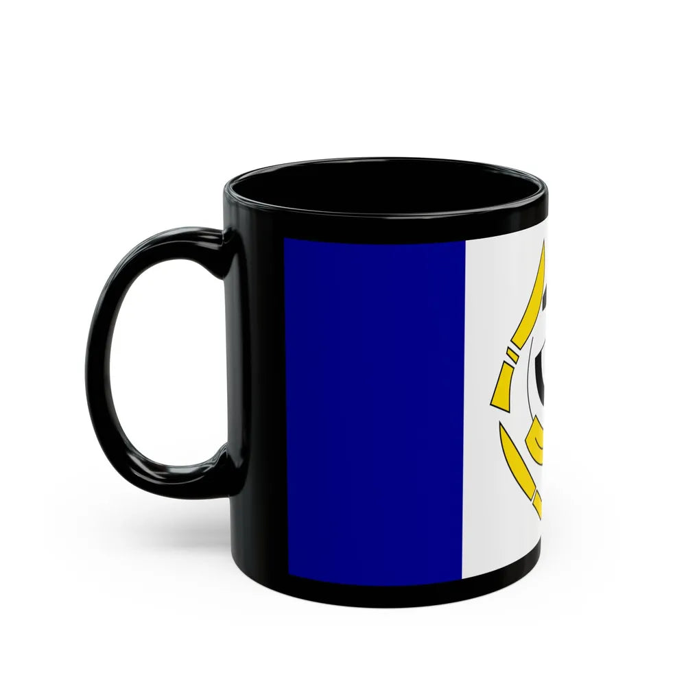 Flag of Arviat Canada - Black Coffee Mug-Go Mug Yourself