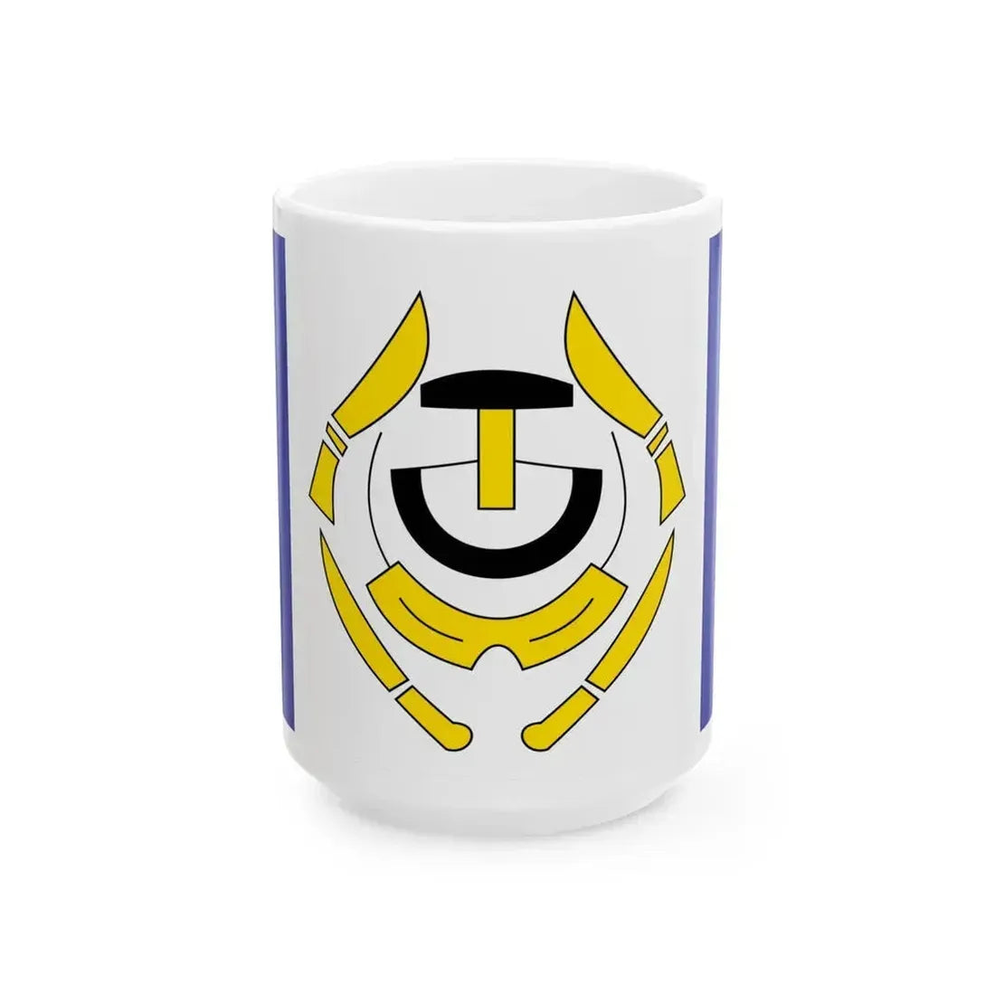 Flag of Arviat Canada - White Coffee Mug 15oz - Go Mug Yourself