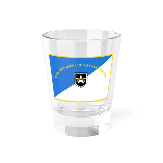 Flag of ARVNs Military Police (Vietnam) Shot Glass 1.5oz 1.5oz - Go Mug Yourself