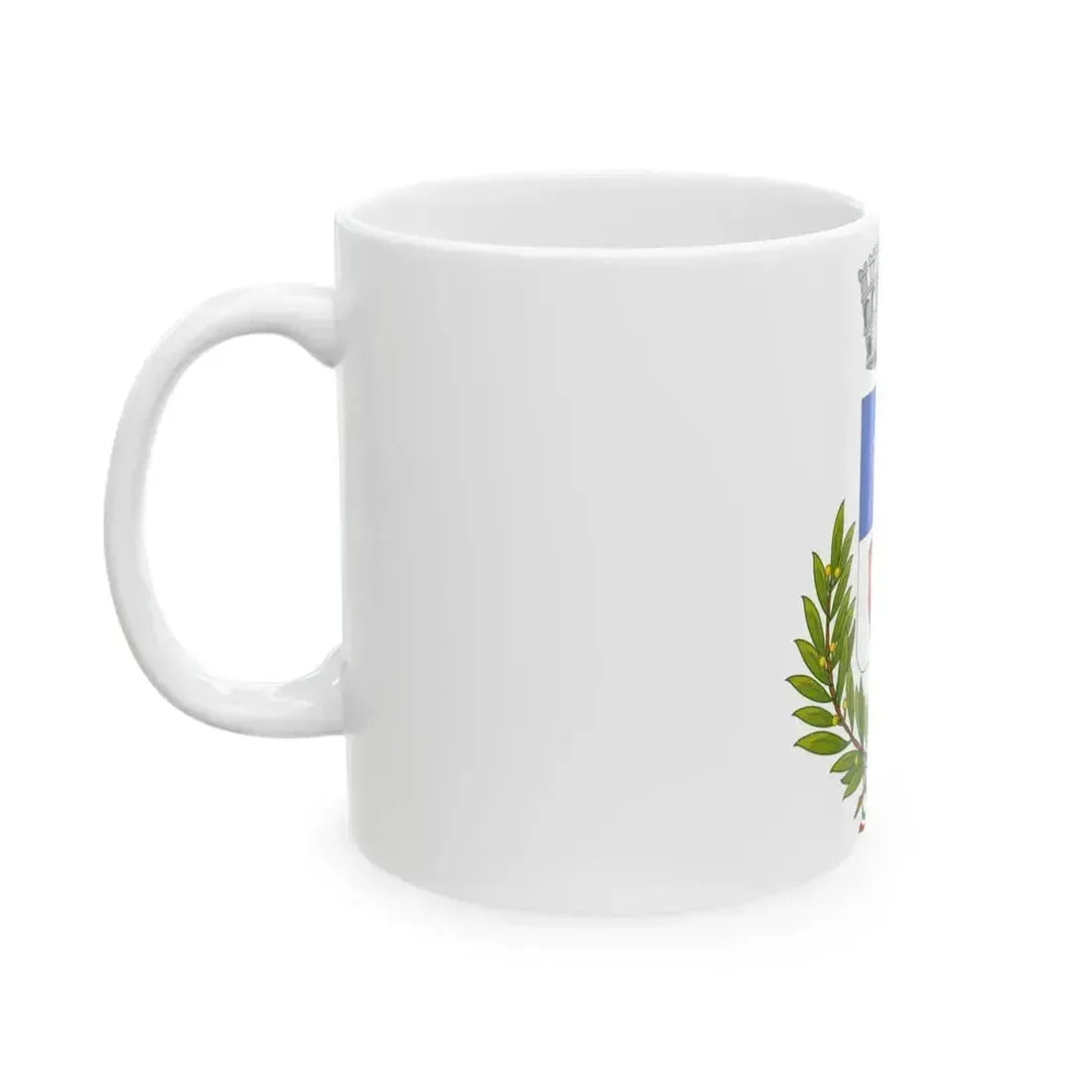 Flag of Arzachena (Italy) White Coffee Mug - Go Mug Yourself